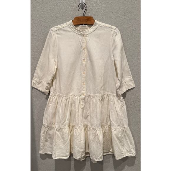 Apiece Apart Maurino Drop Waist Dress Size Small - Picture 13 of 14